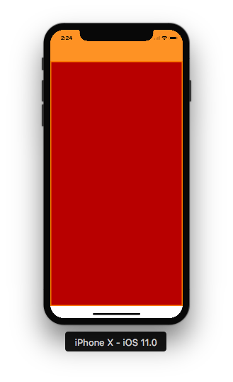 iPhone X - iOS 11.0 Safe Areas
