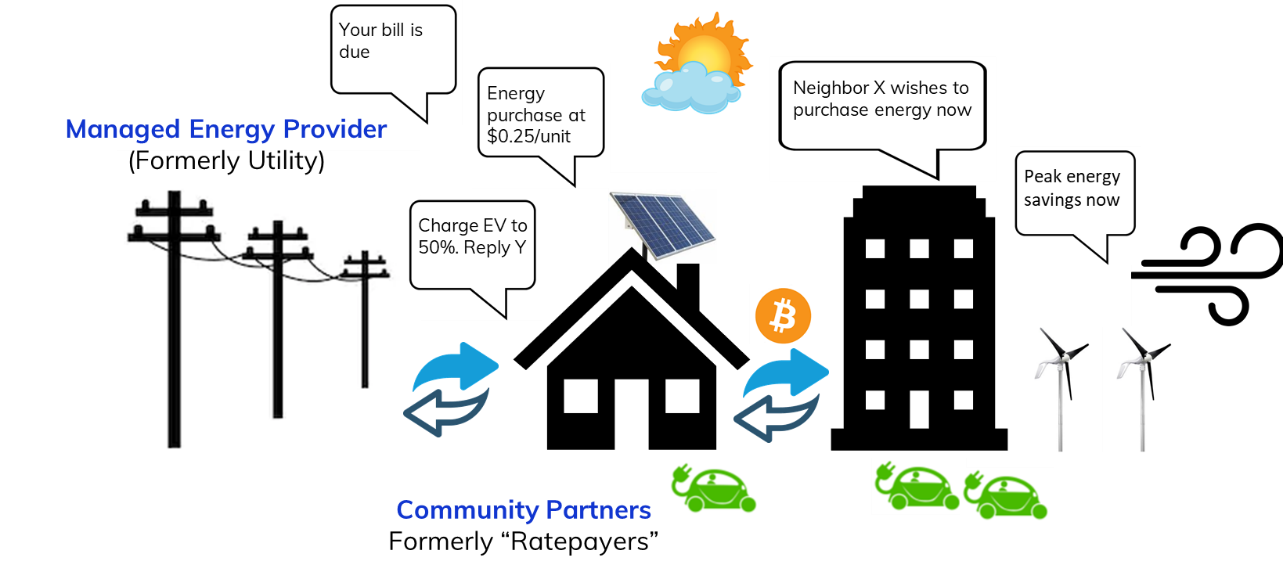 overview of Managed Energy Provider customer engagement